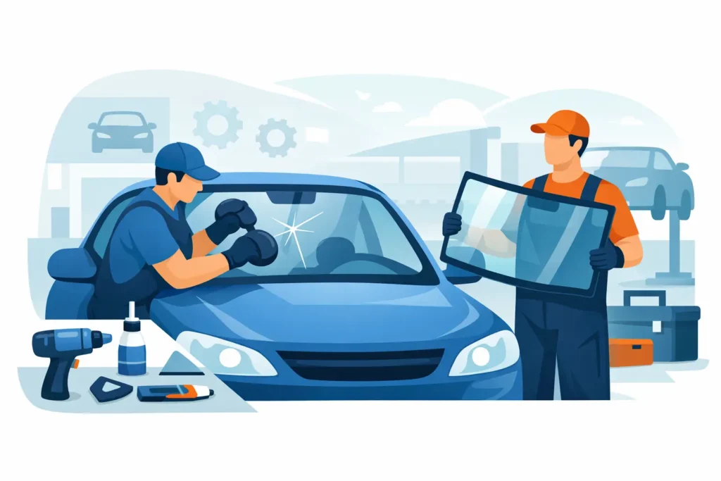 Auto Glass Repair and Replacement Basics