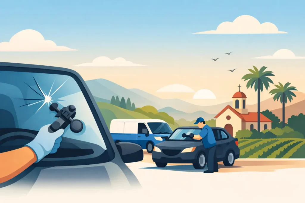 Auto Glass Repair Santa Rosa: What to Do Fast
