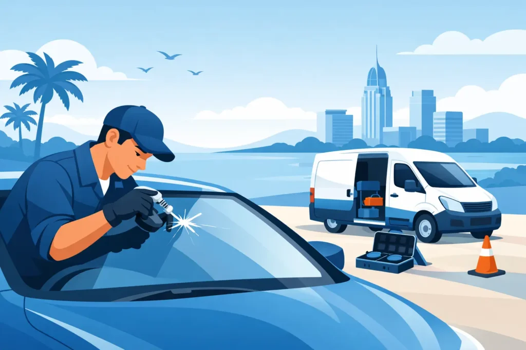 Windshield Repair Mobile County: What to Know